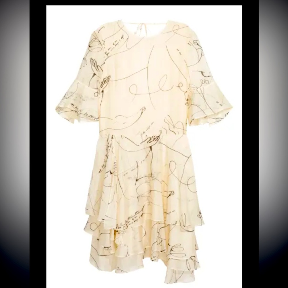 Romantic flutter dress from H&M Conscious Collection